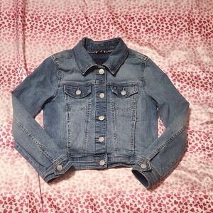 Tommy Hilfiger Blue Denim Kids Jacket M 8/10